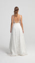 French Lace Wedding Dress With Decollete Chest And Back